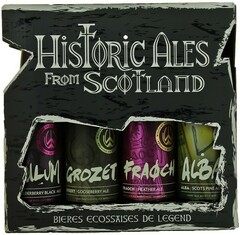 Пиво "Historic Ales from Scotland", gift set (4 bottles), 0.33 л