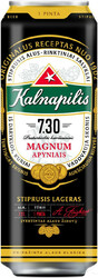 Пиво "Kalnapilis" 7.30, in can, 568 мл