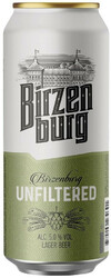Пиво "Birzenburg" Unfiltered, in can, 0.5 л