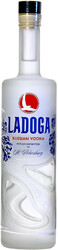 Водка "Ладога", дизайн с синими соснами, 0.5 л