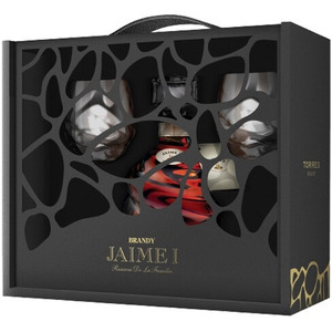 Набор Torres, "Jaime I", gift box with 2 glasses