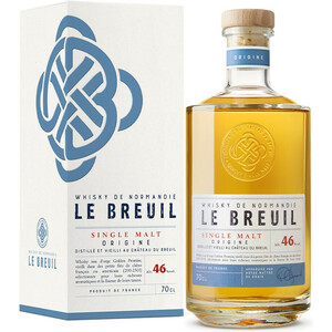 Виски "Le Breuil" Single Malt Origine, gift box, 0.7 л