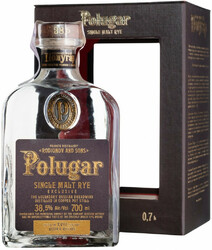 Водка "Polugar" Single Malt Rye, gift box, 0.7 л
