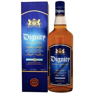 Виски "Dignity" Pure Grain, gift box, 0.75 л