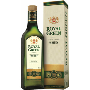 Виски "Royal Green" Classic Blended, gift box, 0.75 л