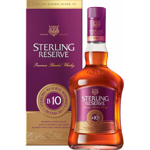 Виски "Sterling Reserve" B10 Premium Blended, gift box, 0.75 л