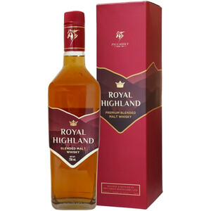 Виски "Royal Highland" Blended Malt, gift box, 0.75 л