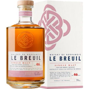 Виски Le Breuil, Single Malt Finition Sherry Oloroso, gift box, 0.7 л