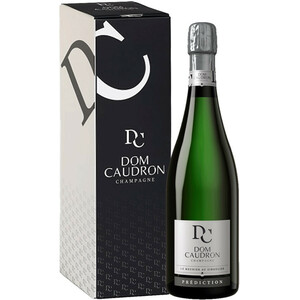 Шампанское Dom Caudron, "Prediction" Brut, Champagne AOC, black gift box