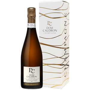 Шампанское Dom Caudron, "Epicurienne" Brut, Champagne AOC, gift box