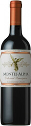 Вино "Montes Alpha" Cabernet Sauvignon, 2017