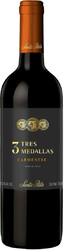 Вино Santa Rita. "3 Tres Medallas" Carmenere