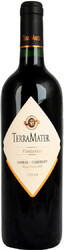Вино TerraMater. "Vineyard" Shiraz-Cabernet