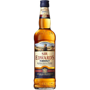 Виски "Sir Edward's" Smoky, 1 л