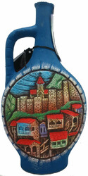 Вино Usakhelauris Venakhebi, Alazani Valley Red, ceramic bottle, 1 л