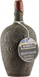 Вино Graneli. "Mamuli" Mukuzani. ceramic bottle