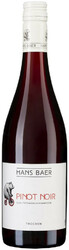 Вино Hans Baer. Pinot Noir