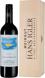 Вино Hans Igler. Blaufrankisch Classic. Mittelburgenland DAC. gift box