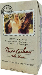 Вино "Pucarinhas" Red medium-sweet, 1 л