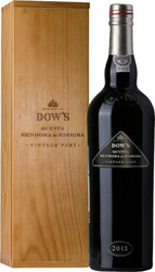 Вино Dow's Vintage Port. Douro. wooden box