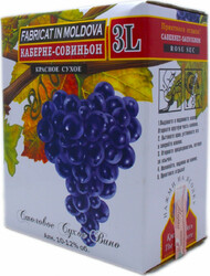 Вино Alianta-Vin, Cabernet Sauvignon, bag-in-box, 3 л