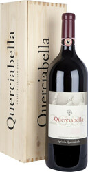 Вино Querciabella. Chianti Classico DOCG. wooden box. 1.5 л