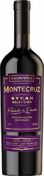 Вино "Montecruz" Syrah Seleccion, Valdepenas DO