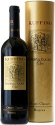 Вино Ruffino. Riserva Ducale Oro. Chianti Classico Riserva DOCG. in a tube