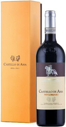 Вино Castello di Ama. "San Lorenzo" Chianti Classico Gran Selezione DOCG. gift box