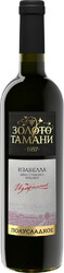 Вино "Золото Тамани" Изабелла полусладкое, 0.7 л