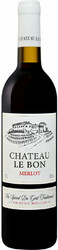 Вино "Chateau le Bon" Merlot, 0.7 л