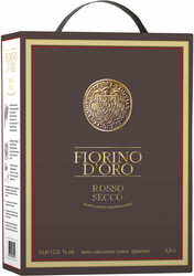 Вино "Fiorino d'Oro" Rosso Secco, bag-in-box, 3 л