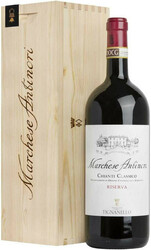 Вино "Marchese Antinori" Chianti Classico DOCG Riserva. wooden box. 1.5 л