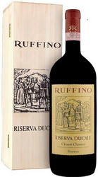 Вино Ruffino. "Riserva Ducale". Chianti Classico Riserva DOCG. wooden box. 3 л