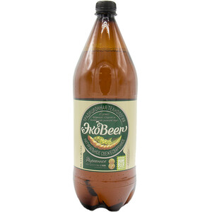Пиво Афанасий, "ЭкоБир", в пластиковой бутылке, 1.4 л