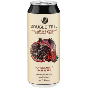 Сидр Cider House, "Double Tree" Pomegranate-Raspberry, Mead, in can, 0.5 л