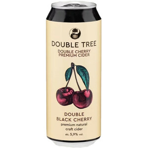 Сидр Cider House, "Double Tree" Double Black Cherry, Mead, in can, 0.5 л