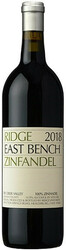 Вино Ridge. "East Bench" Zinfandel