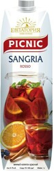 Вино "Picnic" Sangria Rosso, Tetra Pak, 1 л