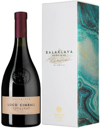 Вино "Балаклава" Локо Чимбали Красное, в подарочной коробке