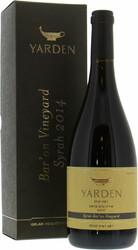 Вино Golan Heights. "Yarden" Bar'on Vineyard Syrah