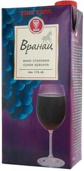 Вино Vino Zupa, Vranac, Tetra Pak, 2 л