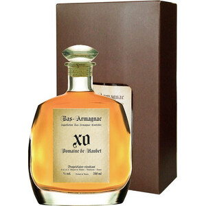 Арманьяк "Domaine de Haubet" XO, Bas-Armagnac AOC, decanter with gift box, 0.7 л