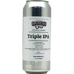 Пиво Salden's, Triple IPA, in can, 0.5 л
