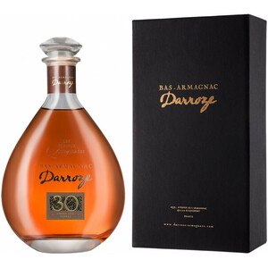 Арманьяк Darroze, "Les Grands Assemblages" 30 ans d'age, Bas-Armagnac, in decanter & gift box, 0.7 л
