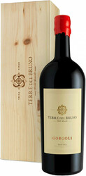 Вино Terre del Bruno, "Gorgoli", Toscana IGT, wooden box, 1.5 л