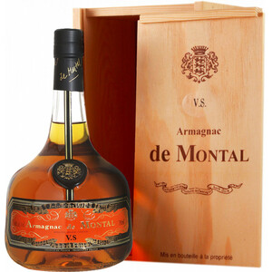 Арманьяк Armagnac de Montal VS, wooden box, 0.7 л