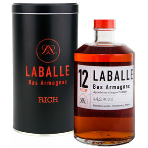 Арманьяк Laballe, 12 Rich, Bas Armagnac AOC, gift box, 0.5 л
