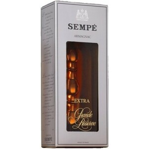Арманьяк Armagnac Sempe, Extra Grande Reserve, gift box, 0.75 л
