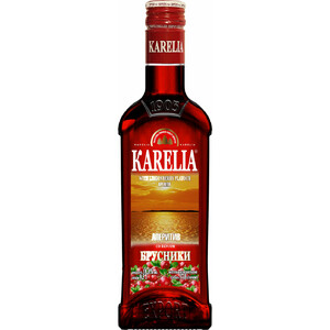 Аперитив АПК, "Карелия" со вкусом Брусники, 0.5 л